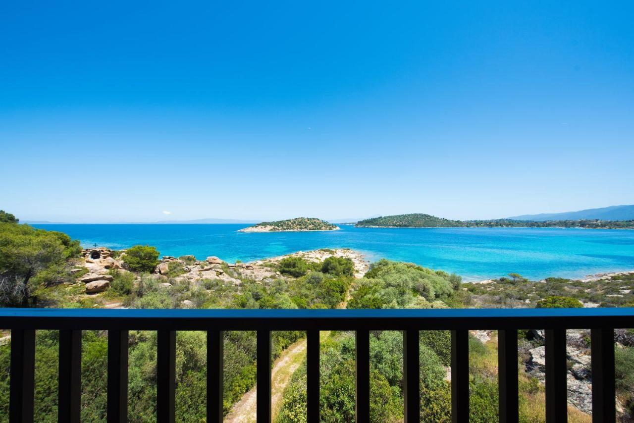 Nereus & Oceanus Beachfront Apartments, Lagonisi Beach #Feelslikehome Ormos Panagias Exterior foto