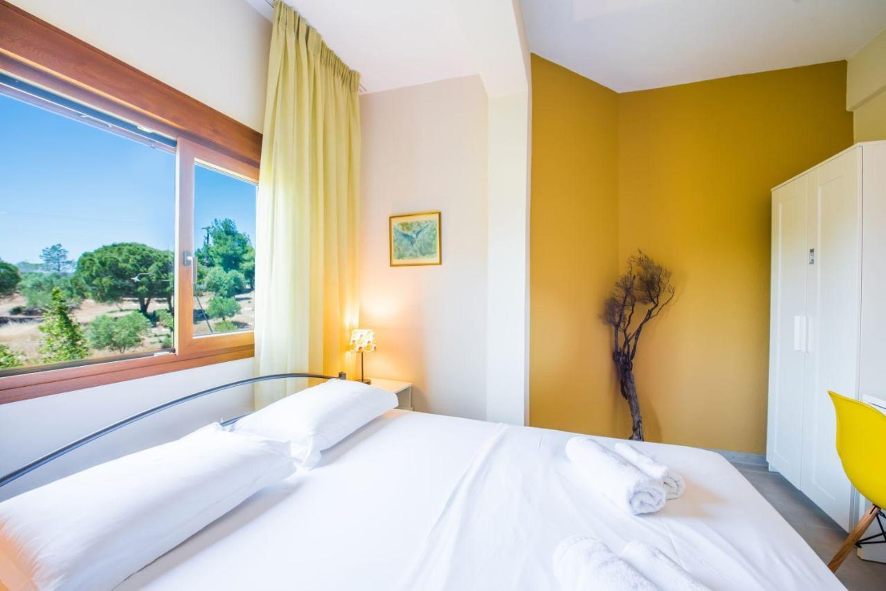 Nereus & Oceanus Beachfront Apartments, Lagonisi Beach #Feelslikehome Ormos Panagias Exterior foto
